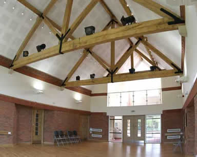 village hall interior picture